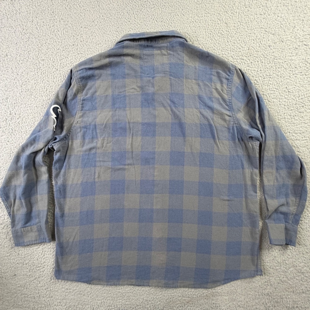 Houston Texans Darius Rucker x NFL Plaid Flannel Shirt Mens XXL Battle Red Logo - Picture 5 of 9